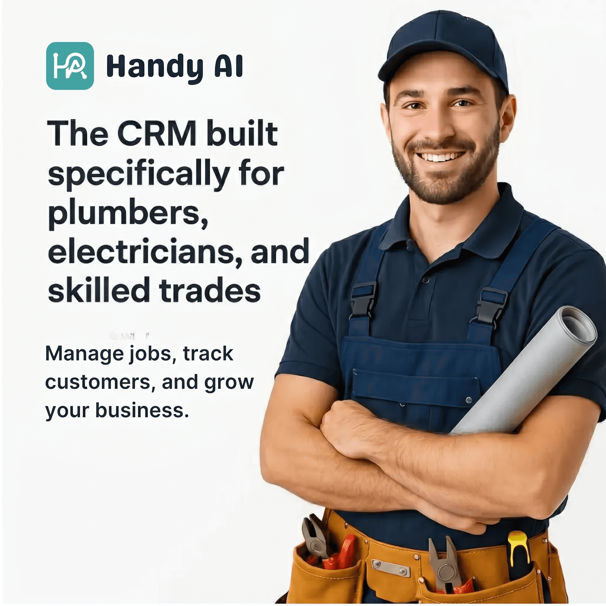 Craftsman using HandyAI app on mobile and desktop
